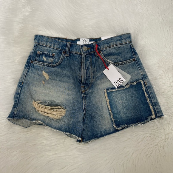 NEW wTag-BDG Urban Outfitters Pax Denim Shorts 29W - Picture 1 of 2